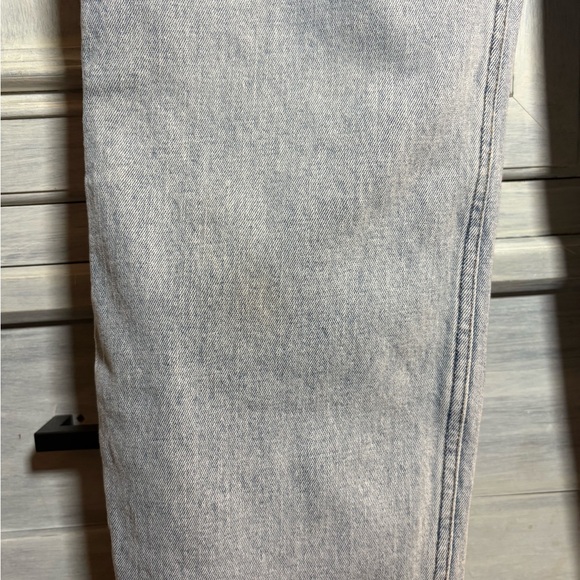 Abercrombie Ultra High Rise Ankle Straight Jean Light Wash Comfort Stretch Basic - Picture 7 of 12